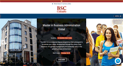 Desktop Screenshot of bsccolombo.edu.lk